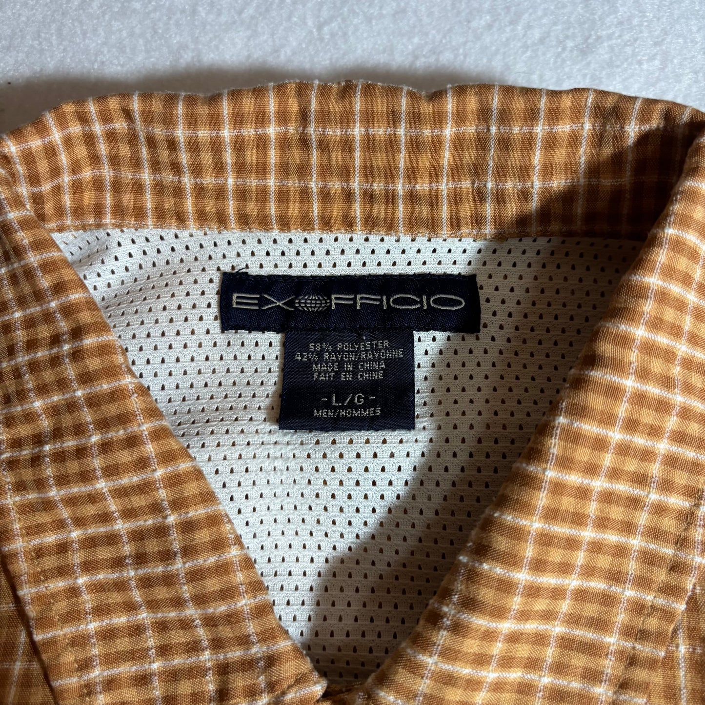 Men's Button Shirt Large
