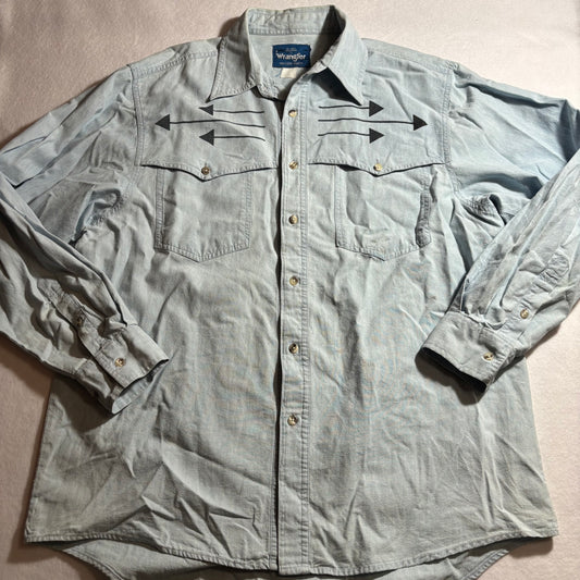 Men's Button Shirt Large