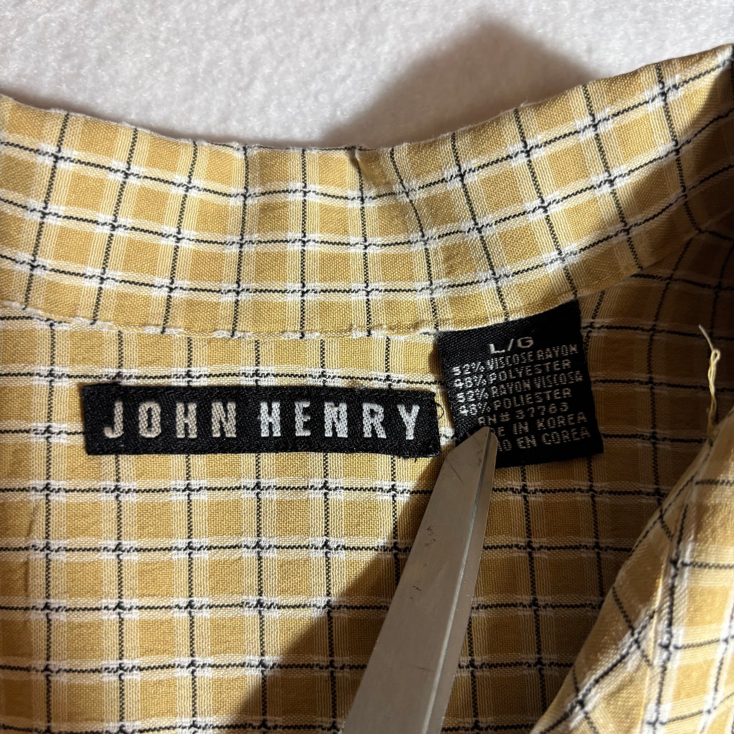 Men's Button Shirt Large
