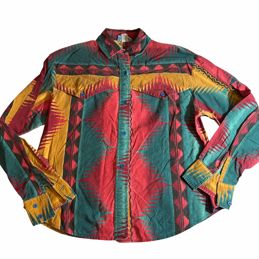 Men's Button Shirt Large